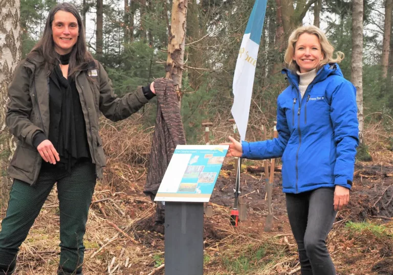 Klimaatbestendig loofbos in Overijssel aangeplant