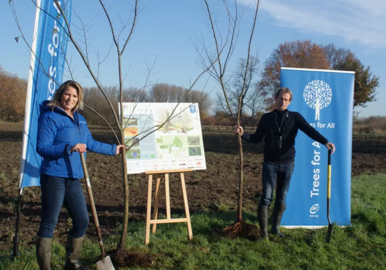 Start aanplant leembossen in Brabant